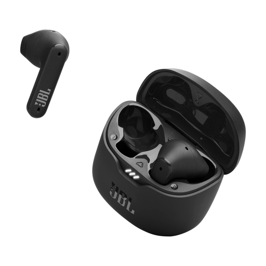 JBL Tune Flex - Black - True wireless Noise Cancelling earbuds - Front